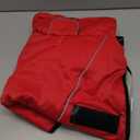 Dog Winter Coat Jacket Waterproof for XL Large Dogs, Reflective Pet Vest Warm Fleece Cozy for Cold Weather, Dogs Snowsuit Windproof, Adjustable Buckle (Red)