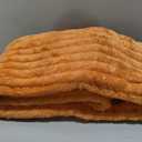 Bedsure GentleSoft Twin Blanket for Couch - Cozy Soft Fall Blankets for Women, Cute Small Throws for Girls, Orange, 60x80 Inches