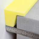 Bed Filler for Headboard, Suitable for Gap 1.6-2.2" of King Queen Twin Bed,78.7'' Long Wedge Sleeping Pillow, Foam Mattress Gap Filler