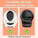 26" L x 23" W 40-Pcs Cat Litter Bags, Robot 4 & 3 Cat Litter Box Bags,for cumrige Automatic Litters Box Bagss, Self Cleaning Litter Boxe, with Drawstring kitty Cat Litters Bags (20 Count (Pack of 2))