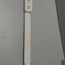 Electrical Outlet Extender Stick - Features USB-A, USB-C and 2 AC Outlets, Extends 22"-34", Rotates 180 Access Hard-to-Reach Outlets, Wall Plug Power Socket Expander Nightstands, Sofa, Desks and More (White)