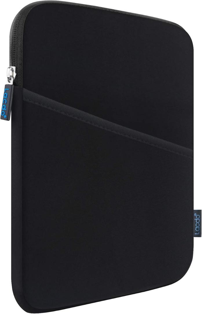 Lacdo Tablet Sleeve Case for 11 inch iPad A16 / 11 inch iPad Air M3 M2 / 11 inchs iPad Pro M4 / 10.9" iPad / 10.2" iPad / 10.9" ipad Air / 11 Inch Samsung Galaxy Tab A9+ Bag, Fit Magic Keyboard, Black