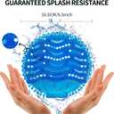 Urinal Screen Deodorizer, 20 Pack, for Toilets in Bathroom Office Stadiums Schools,Ocean Breeze Scent, 30-Day Freshness, with Free Gloves