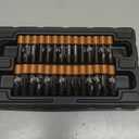 Duracell x Messi Limited Edition Coppertop AAA Alkaline Batteries with Power Boost Ingredients, 28 Count (Pack of 1), Long-Lasting Alkaline in Re-closable Pack for Quick Access and Organized Storage