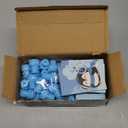 TOAPER 192PCS Winter Stationery Party Favors Bulk Winter Themed Stationery Treat Bags Birthday Supplies for Stocking Goodie Bags Stuffer Exchange School Games Prizes