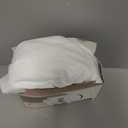 THREAD SPREAD 100% Egyptian Cotton King Size Sheets Set - Luxury 1500 Thread Count Egyptian Cotton Sheets King Size, Silky Soft, Cooling, Sateen Weave 17" Deep Pocket Bed Set - White