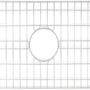 Kitchen Sink Grid 26-1/8"x14-1/4 - Heavy Duty Kitchen Sink Protector with Built-in Strainer & Center Drain, Non-Slip Rubber Feet & Scratch Resistant Bottom Guard