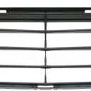 Front Grill, Rejilla delantera, Bumper Grille Center Side Textured Plastic Grill for Toyota for Corolla Base/CE/LE/S/XLE/XRS 09-10 Lower TO1036111 9599234