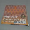 Precut Kinesiology Tape for Shoulder  14 PCS Elastic Shoulder Support Tape, Waterproof & Breathable, Hypoallergenic Sports Tape for Pain Relief, Beige