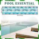 Mindsoft 78.7 x 15.7 Inches Pool Mats for Deck Large Poolside Seating Mat Neoprene Non Slip Swimming Pool Cushions Pad for Deck Outdoor Summer Beach Lounging Poolside Chair Accessories