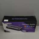 90KPa Portable Vacuum Sealer Machine for Food, One-Touch Open Lid, Detachable & Easy to Clean, Vertical Placement Saves Space, Powerful Suction for Freezer Bags & Food Storage