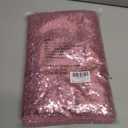 Sequin Table Runners 72 Inches Long Pink Glitter Table Runner for Party, Wedding, Bridal Baby 6 Pcs, Pink