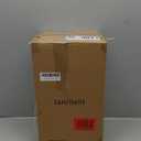 Dusk to Dawn Outdoor Lamp Post Lights, Aluminum Rust-proof Globe Post Light for Porch Front Door Driveway Lawn Garden, Black Sphere Exterior Pillar Post Light, Hardwired 3" Pier Mount Post Lantern