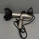 YAPOY Professional Hair Dryer with Diffuser Fast Drying 200 Million Ionic Blow Dryer with 110, 000 RPM High-Speed No Heat Damage Intelligent Thermo-Control Low Noise, Silver