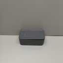 Lockable Storage Box,Medicine Lock Box Travel Case,Refrigerator Bin Container for Food,Medicines,Snacks,Locking Mobile Cell Phone Device Jail,Small Lockbox for Office,Home,School,Father Gift (Navy)
