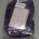 Halloween Purple Anime Cosplay Braid Wig, Cute Long Purple Wigs, 2 Hair Caps + Wig, Synthetic Hair with Braid for Parties (Color 3, Color 1)