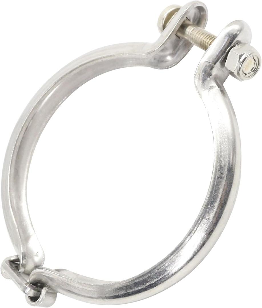 55565351 Exhaust Pipe Clamp Fit for Chevrolet/Chevy Cruze 2011-2015 for Sonic 2012-2020 for Trax 2013-2021 for Buick Encore 2013-2021