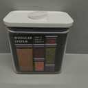 OXO Good Grips POP Container Airtight 1.7 Qt for Coffee and More Food Storage, Rectangle, Clear