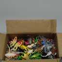 102 Pack Mini Bug Toys, Realistic Insect Toys Figures for Kids,Fake Plastic Bugs for Education Themed Insect Party, Classroom Reward, Gardening Decoration