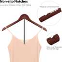 T Shirt Display stand for Vendors, Adjustable Dress Form Mannequin Torso, Portable Hanging wooden Clothes Rack, Flexible Hanger for Clothing Tshirt Jacket Coat Retail, Height 18.5-31.5 Inch (2 Pcs)