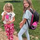 Mininoo Insulated Kids Water Bottle, 16oz Stainless Steel Water Bottle Kids with Paracord Handle for Girls, Boys (2 Pack)