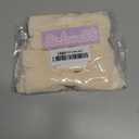 Ivory Velvet Ribbon Christmas Bow 5 Inch Premade Cream Bows for Christmas Tree Hanging Decorations Gift Wrapping Wreaths Crafts Outdoor Indoor Home Decor Wedding, Pack of 12