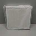 Califortree 11x11 Shadow Box Frame with Linen Back - Sturdy Rustic Memory Display Case of Flower, Pictures, Medals and More, White