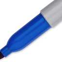 Sharpie Permanent Markers, Blue, Fine Tip, Bulk Set, 36 Count - For Plastic, Metal, Wood, And More
