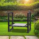 Garden Stool and Kneeler,Heavy Duty 19 inch Foldable Upgraded Wider Gardening Seat Portable Garden Chair Gardening Gifts for Wonman Grandma Parents Plant Lovers Garden Tools