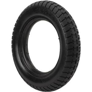 12in Electric Scooter Tire, 12 1/2X2 1/4 Rubber Solid Tires Puncture Proof Wheel Replacement Heavy Duty No Inflation Scooter Tyre for Safe Ride