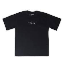 The word Daddy | A design that says Daddy T-Shirt, Size Medium
