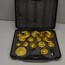 CMTOOL Master Cylinder Bleeder Kit, 17PCS Brake Bleeder Adapter Kit, Aluminum Material, Brake Pressure Bleeding Set with Quick Connector, for Most Vehicles