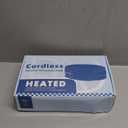 Electric Heating Pad for Back, FSA Eligible HSA, XL Cordless Heated Back Belt Wrap with 3 Heating and 3 Vibration Modes, 5000mAh Battery Operated Lower Back Massager, Heated Pad for Back