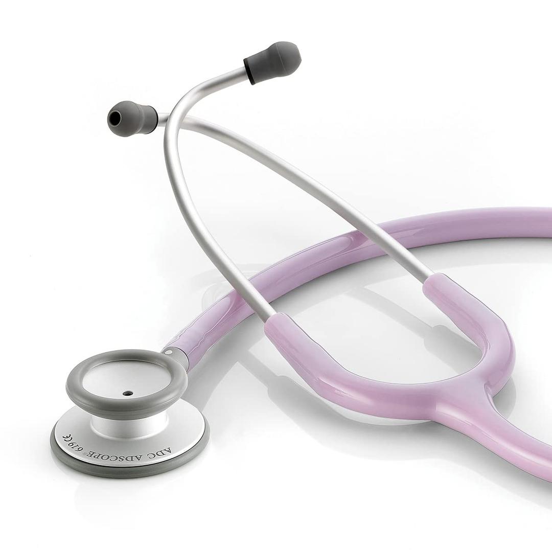 ADC Adscope Lite 619 Ultra Lightweight Clinician Stethoscope with Tunable AFD Technology, Lavender (Lavendar)