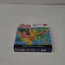 Think2Master Colorful United States Map 500 Pieces Large Format Jigsaw Puzzle for Kids 12+, Teens, Adults & Families. Great Gift for stimulating Interest in The USA Map. Size: 26.8 X 18.9