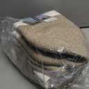 4 Pack Storage Baskets for Organizing, Woven Baskets for Shelves - Perfect for Toys, Books, Towels, and Clothes, Durable Gift Basket Bins Toy Storage, 12.7''Lx9''Wx7.8''H, Brown & White