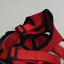 rabbitgoo Cat Harness and Leash for Walking, Escape Proof Soft Adjustable Vest Harnesses for Cats, Easy Control Breathable Reflective Strips Jacket, Red, M