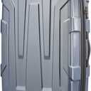 Samsonite Centric Hardside Expandable Luggage with Spinner Wheels, Blue Slate, Checked-Large 28-Inch