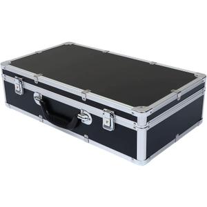 Metal Tool Box Hard Tool Box Universal Hard Carrying Case with Foam Protects Electronics Tools Cameras and Testing Equipment M Instrument Box Jobsite Tool Box