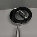 COOKER KING 1.5 Quart Stainless Steel Saucepan, Nonstick Sauce Pan, Ceramic Suce Pot with Tempered Glass Lid, Induction Pot Compatible with All Cooktops, Dishwasher & Oven Safe(PFAS/PFOA/PTFE Free)