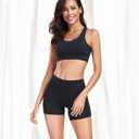 wirarpa Women's Modal Boy Shorts Panties Soft Microfiber Boxer Briefs Underwear 4 Pack (Black, XXXL)