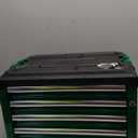 SK Modular Stackable Storage Tool Box, 20.5 Inch, 4-Drawer Steel Box & 1-Door Steel Box, Patent Auto-Lock Mechanism, Holds up to 60 Lbs