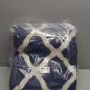 SHACOS Washable Kitchen Runner Rug 2x8 ft Long Rug Runner Non Slip Hallway Runner Rug Dirt Trapper Entryway Runner Indoor Floor Mat Carpet Runners, Navy Blue