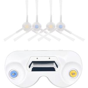 Replacement Side Brushes Holder Module Parts with 2 Pairs Side Brushes Compatible for NARWAL T10 J1 J2 Robot Vacuum Cleaner Accessories