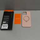 TORRAS Q3 Silicone 360 Spin for iPhone 17 Pro Case with Stand, Fit for MagSafe, Magnetic Ring Kickstand with Camera Control, Liquid Silicone Rubber Soft Phone Case for iPhone 17 Pro 6.3'', Bliss Pink