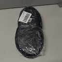 Besroad House Slippers for Women Men Comfy Barefoot Slippers Sock Furry Slip On House Shoes with Soft Rubber Sole for Bedroom Home Travel Yoga (10.5-11 Women/9-9.5 Men, Black Stripe)