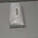 LANE LINEN 100% Cotton Pillowcases, King Size, 450 Thread Count Sateen, Soft & Breathable, Ticking Stripe - Cobalt Blue