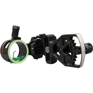Archery Compound Bow Sight Lightweight Durable Machined Aluminum .019" Fiber Optic