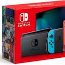 Nintendo Switch with Neon Blue and Neon Red Joy-Con - Handheld Gaming Console