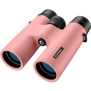 Barska Crush 10x42 Binoculars – Lightweight, Compact & Shockproof Design in Bright Colors for Hiking, Travel, Concerts, Sports, Great Gift Idea – Case & Strap Included
